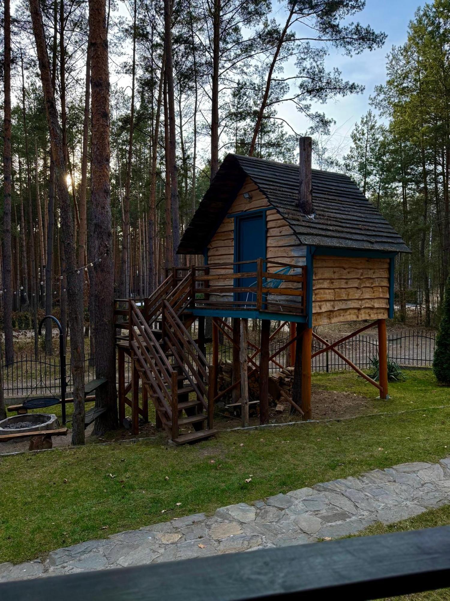 Domek W Lesie Nad Zalewem Chancza 外观 照片